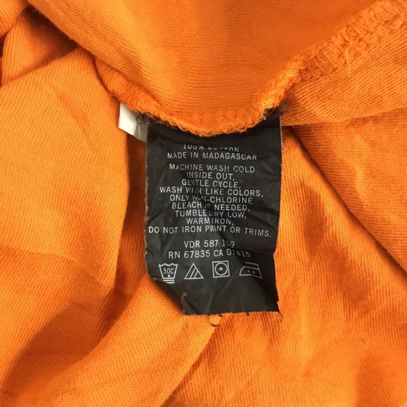 ノーティカ NAUTICA ポロシャツ 半袖 XXL 無地 橙 / オレンジ / メンズ USED 古着 中古 10058332
