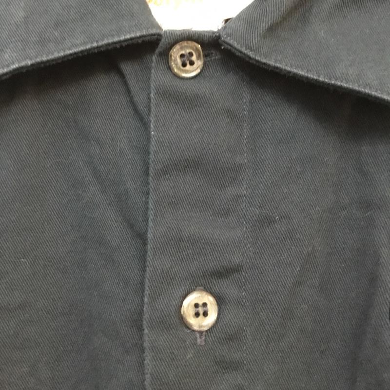 古着 USED シャツ、ブラウス 半袖 M 無地 紺 / ネイビー / メンズ USED 古着 中古 10058339