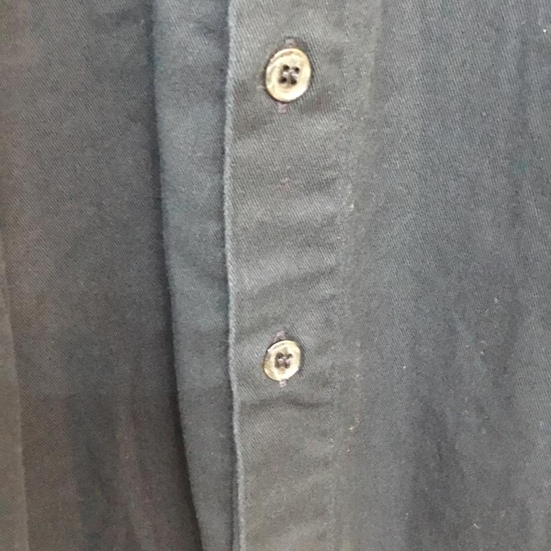 古着 USED シャツ、ブラウス 半袖 M 無地 紺 / ネイビー / メンズ USED 古着 中古 10058339