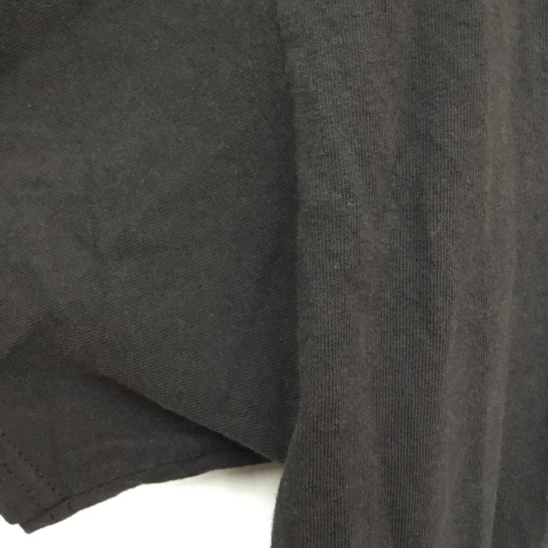 古着 USED Tシャツ 半袖 クルーネック プリント L ロゴ、文字 黒 / ブラック / メンズ USED 古着 中古 10058374