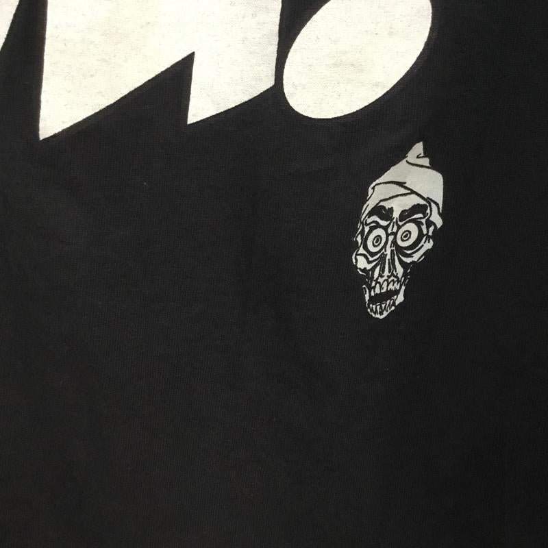 古着 USED Tシャツ 半袖 クルーネック プリント L ロゴ、文字 黒 / ブラック / メンズ USED 古着 中古 10058374