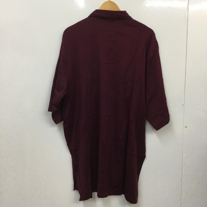 ポロゴルフラルフローレン POLOGOLF ポロシャツ 半袖 PIMA COTTON XL ワンポイント ボルドー / ボルドー / メンズ USED 古着 中古 10058417