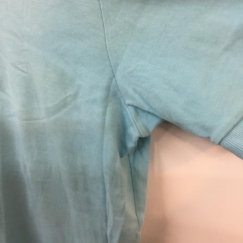 ポロバイラルフローレン Polo by RALPH LAUREN ポロシャツ 半袖 XL 無地 水色 / ライトブルー / メンズ USED 古着 中古 10058418