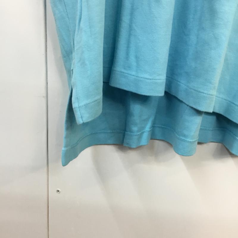 ポロバイラルフローレン Polo by RALPH LAUREN ポロシャツ 半袖 XL 無地 水色 / ライトブルー / メンズ USED 古着 中古 10058418