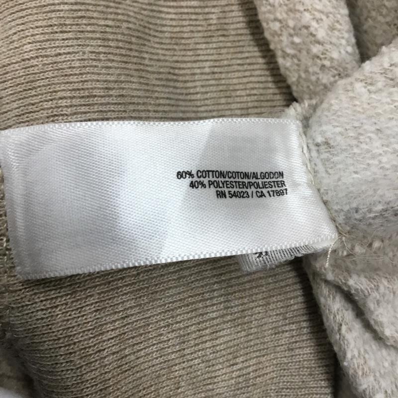オールドネイビー OLD NAVY パーカー 長袖 フルジップ S 無地 ベージュ / ベージュ / メンズ USED 古着 中古 10058552