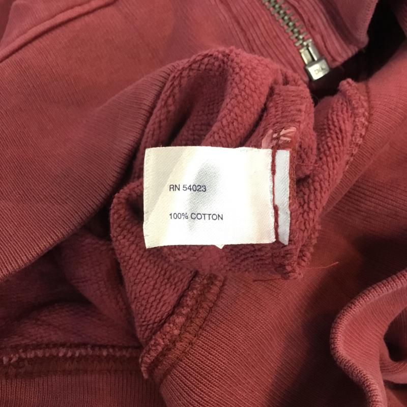 古着 USED パーカー 長袖 ジップアップ スウェット M 無地 紫 / パープル / メンズ USED 古着 中古 10058554