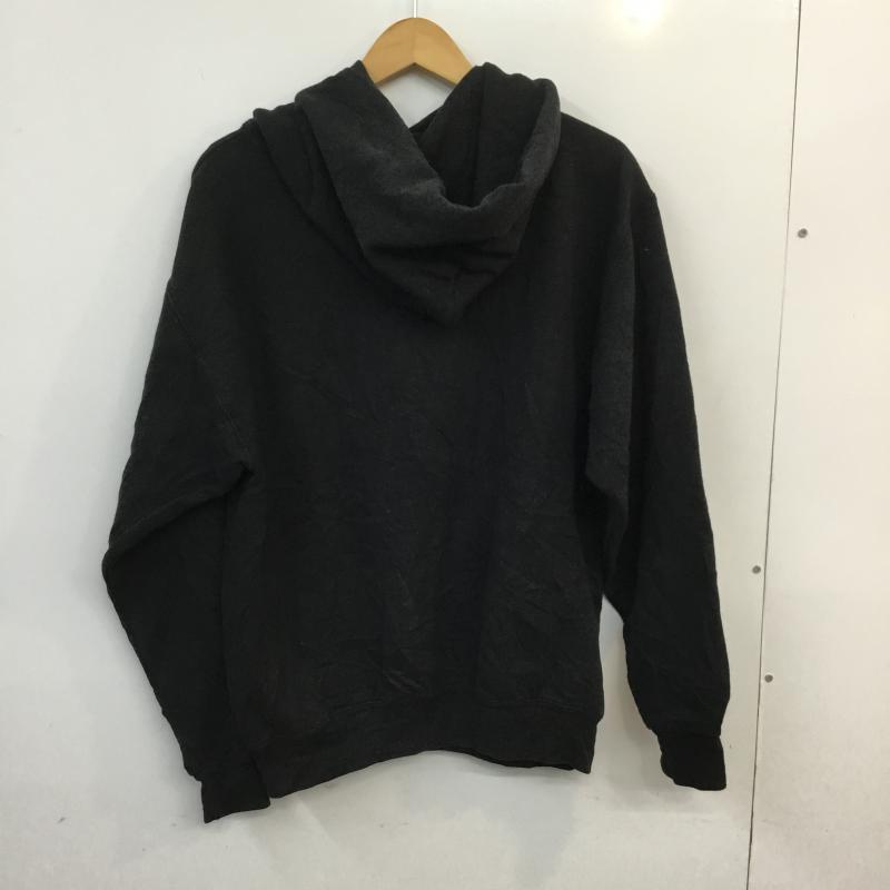 古着 USED パーカー 長袖 フーディー プルオーバー M ロゴ、文字 黒 / ブラック / メンズ USED 古着 中古 10058572