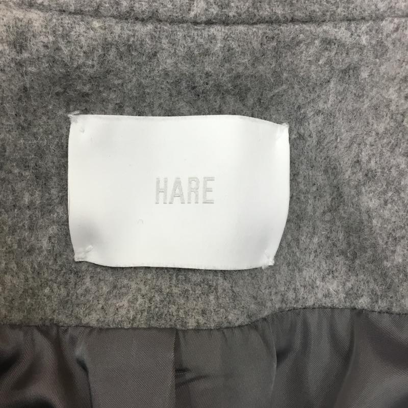 ハレ HARE コート コート一般 M 灰 / グレー / レディース USED 古着 中古 10058595
