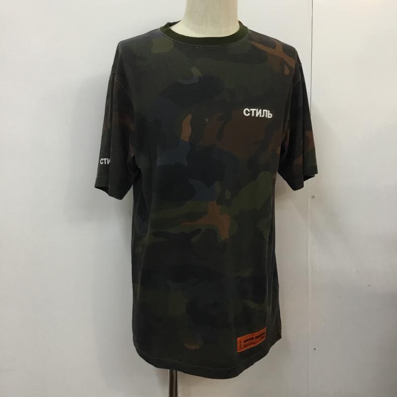 ヘロンプレストン HERON PRESTON Tシャツ 半袖 XXS 総柄 マルチカラー / マルチカラー / メンズ USED 古着 中古 10058636