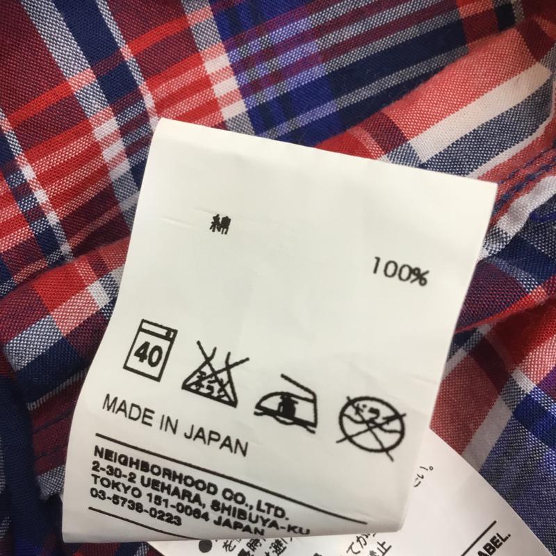 ダブルタップス WTAPS シャツ、ブラウス 半袖 M チェック マルチカラー / マルチカラー / メンズ USED 古着 中古 10058654
