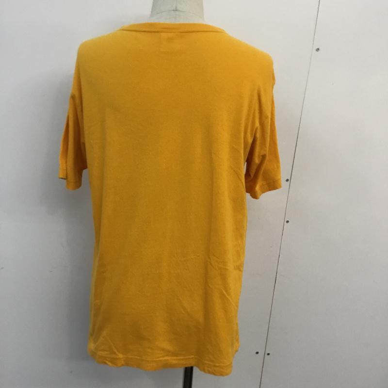 チャンピオン Campion Tシャツ 半袖 L ロゴ、文字 X 無地 橙 / オレンジ / メンズ USED 古着 中古 10058657