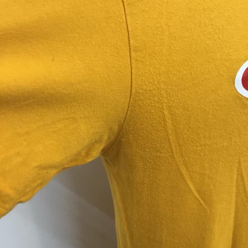チャンピオン Campion Tシャツ 半袖 L ロゴ、文字 X 無地 橙 / オレンジ / メンズ USED 古着 中古 10058657
