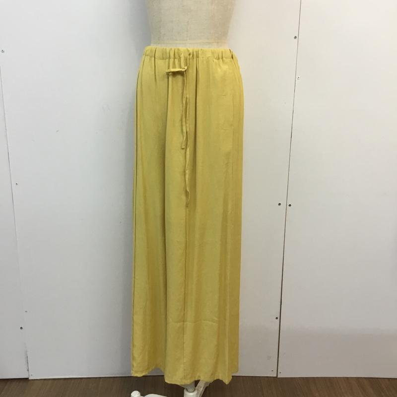 チャオパニックティピー CIAOPANIC TYPY ボトムス ボトムス タグ付 M 無地 黄 / イエロー / レディース USED 古着 中古 10058709