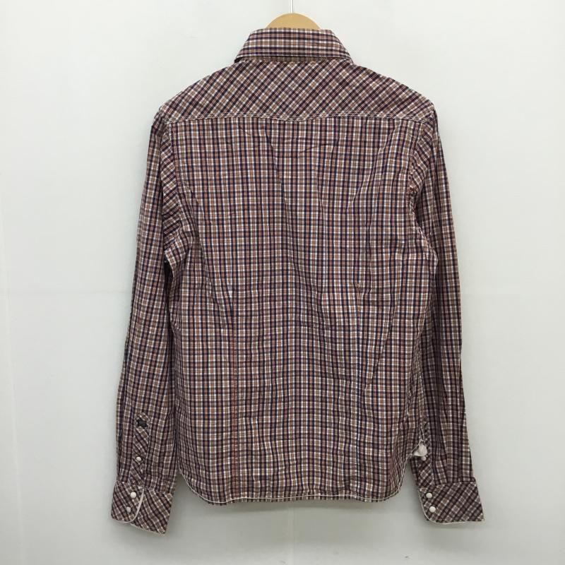 スコッチアンドソーダ SCOTCH&SODA シャツ、ブラウス 長袖 S チェック 赤 / レッド / X 紺 / ネイビー / X 白 / ホワイト / X 黄 / イエロー / メンズ USED 古着 中古 10058734