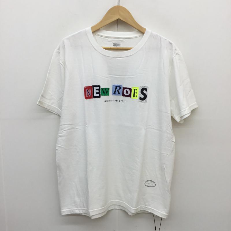 タンタン TANG TANG Tシャツ 半袖 × 伊勢丹 L ロゴ、文字 白 / ホワイト / メンズ USED 古着 中古 10058834