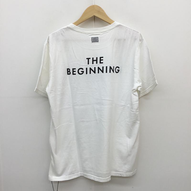 タンタン TANG TANG Tシャツ 半袖 × 伊勢丹 L ロゴ、文字 白 / ホワイト / メンズ USED 古着 中古 10058834