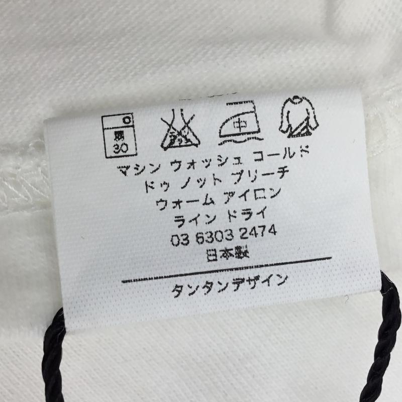 タンタン TANG TANG Tシャツ 半袖 × 伊勢丹 L ロゴ、文字 白 / ホワイト / メンズ USED 古着 中古 10058834