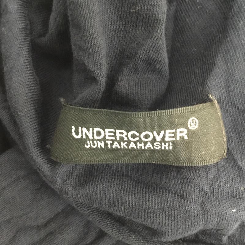 アンダーカバー UNDERCOVER ストール ストール一般 マフラー バイカラー 無地 黒 / ブラック / X 紺 / ネイビー / メンズ USED 古着 中古 10058938