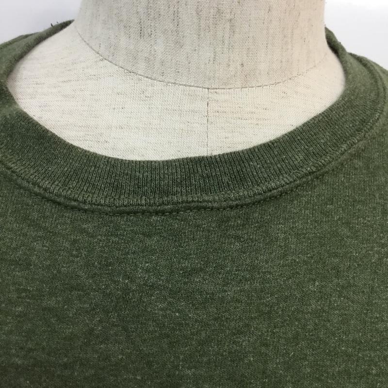 フルーツオブザルーム FRUIT OF THE LOOM トレーナー 長袖 スウェット 裏起毛 M 無地 緑 / グリーン / メンズ USED 古着 中古 10059201
