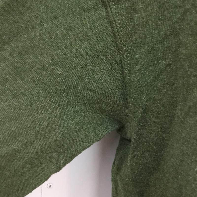 フルーツオブザルーム FRUIT OF THE LOOM トレーナー 長袖 スウェット 裏起毛 M 無地 緑 / グリーン / メンズ USED 古着 中古 10059201