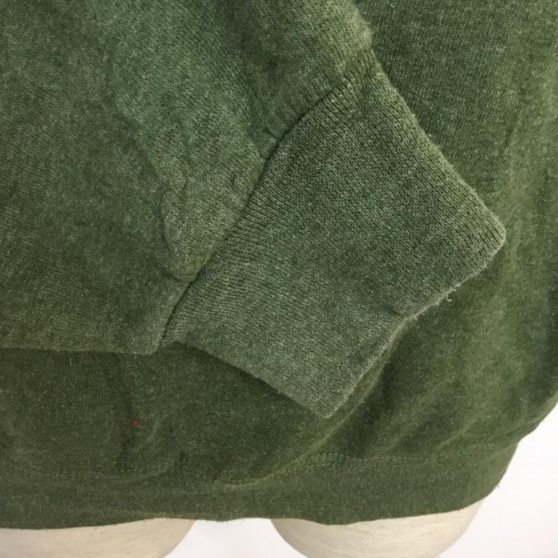 フルーツオブザルーム FRUIT OF THE LOOM トレーナー 長袖 スウェット 裏起毛 M 無地 緑 / グリーン / メンズ USED 古着 中古 10059201