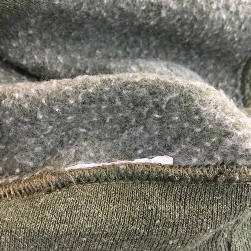 フルーツオブザルーム FRUIT OF THE LOOM トレーナー 長袖 スウェット 裏起毛 M 無地 緑 / グリーン / メンズ USED 古着 中古 10059201