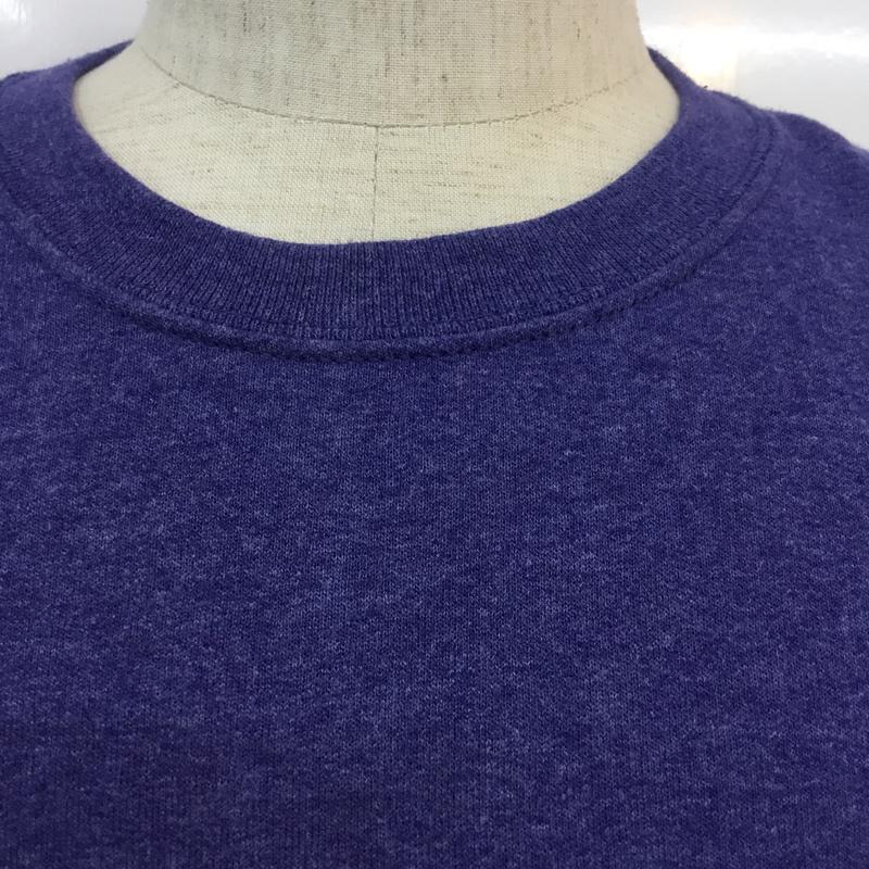 フルーツオブザルーム FRUIT OF THE LOOM トレーナー 長袖 スウェット 裏起毛 M 無地 紺 / ネイビー / メンズ USED 古着 中古 10059203