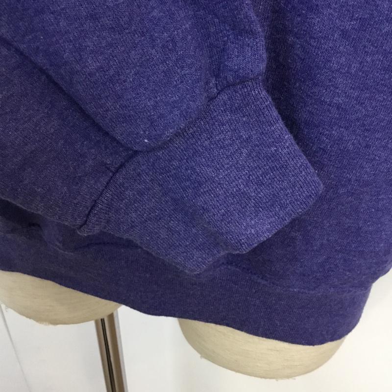 フルーツオブザルーム FRUIT OF THE LOOM トレーナー 長袖 スウェット 裏起毛 M 無地 紺 / ネイビー / メンズ USED 古着 中古 10059203