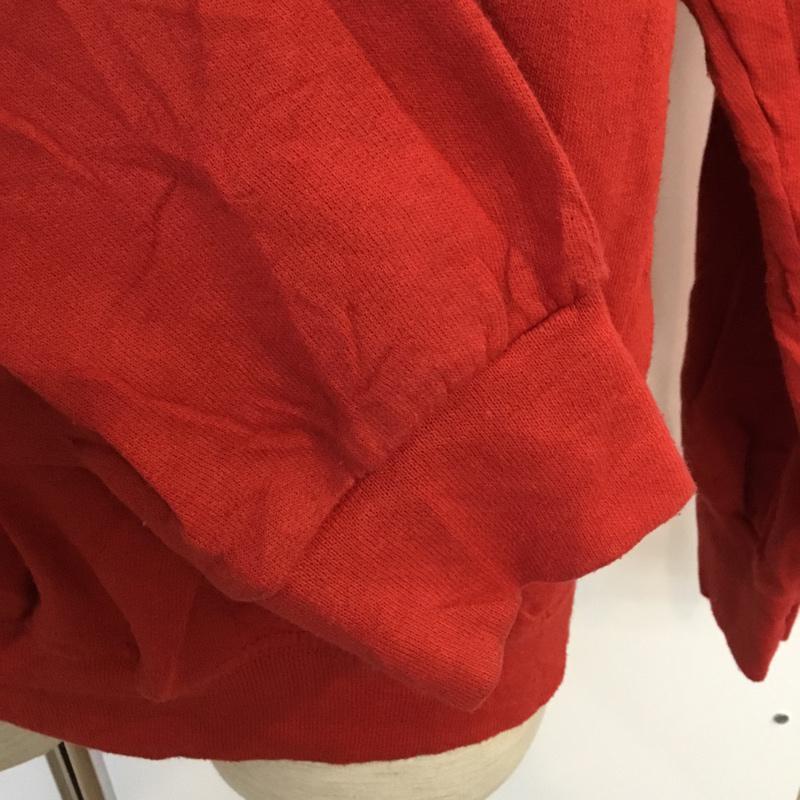 フルーツオブザルーム FRUIT OF THE LOOM トレーナー 長袖 スウェット 裏起毛 M 無地 赤 / レッド / メンズ USED 古着 中古 10059259