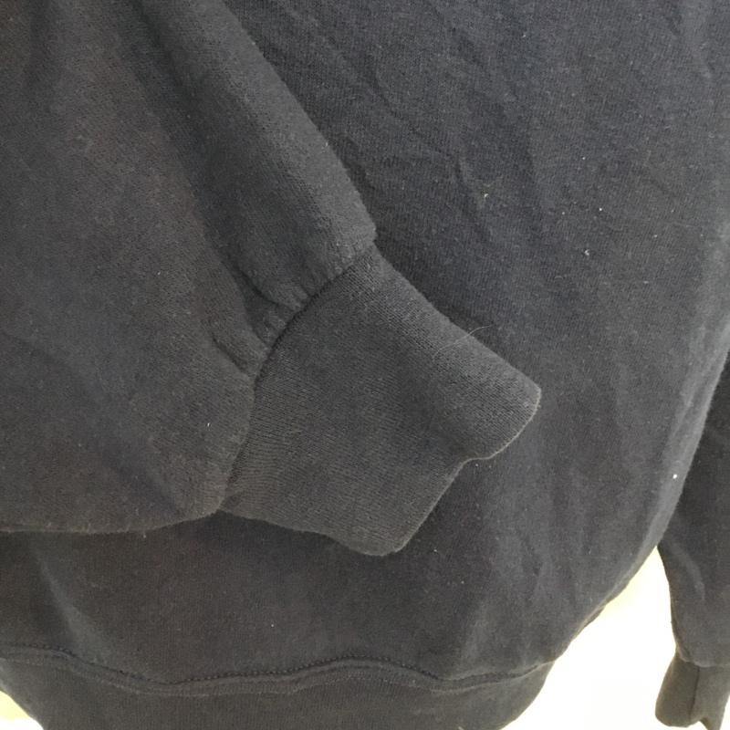 フルーツオブザルーム FRUIT OF THE LOOM トレーナー 長袖 スウェット 裏起毛 L 無地 紺 / ネイビー / メンズ USED 古着 中古 10059261