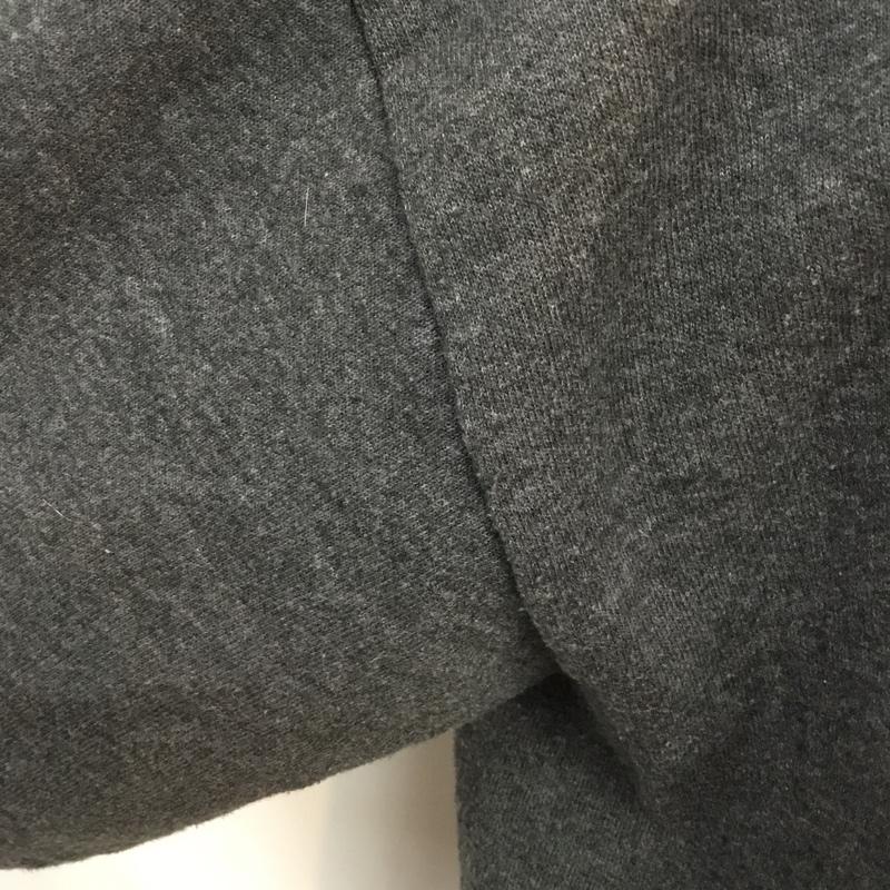 ヘインズ HANES トレーナー 長袖 スウェット 裏起毛 M 無地 ダークグレー / ダークグレー / メンズ USED 古着 中古 10059266