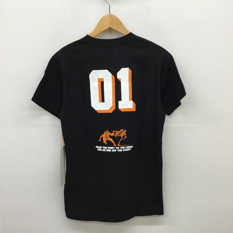 ロキット ROKIT Tシャツ 半袖 S ロゴ、文字 黒 / ブラック / メンズ USED 古着 中古 10059302