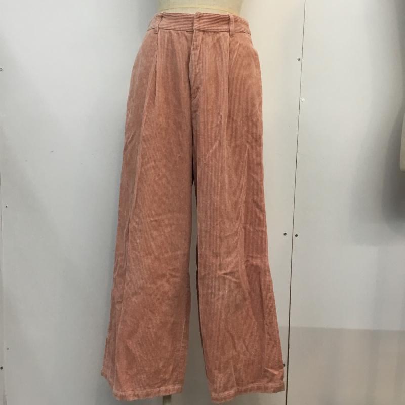 アングリッド Ungrid ボトムス ボトムス コーデュロイパンツ S 無地 桃 / ピンク / レディース USED 古着 中古 10059355