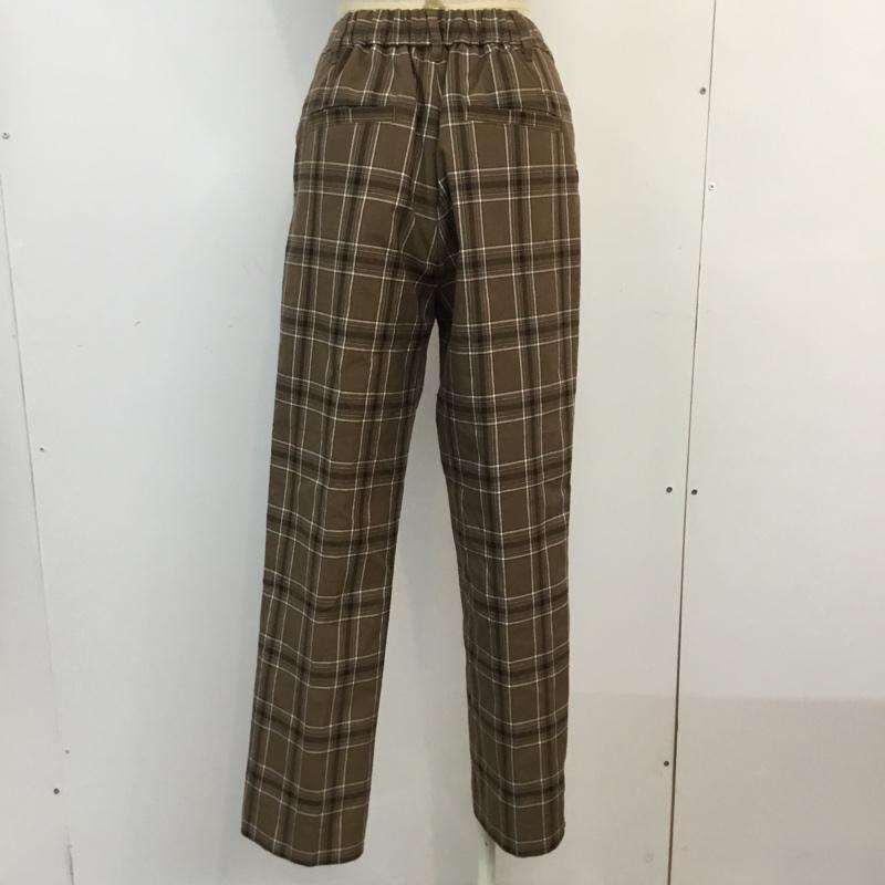 アングリッド Ungrid パンツ スラックス S チェック マルチカラー / マルチカラー / レディース USED 古着 中古 10059397