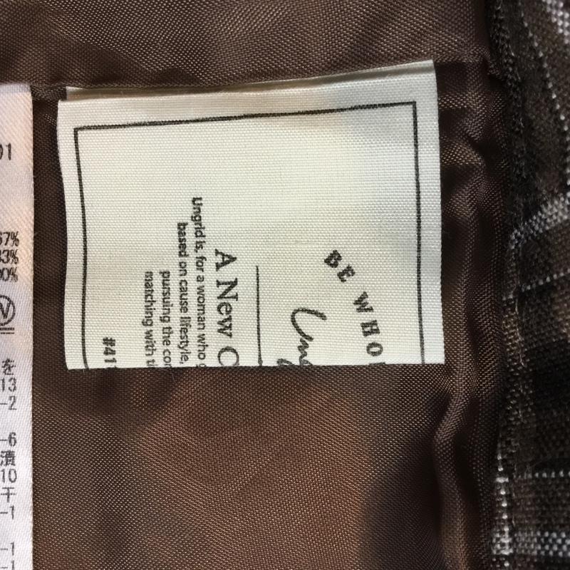 アングリッド Ungrid パンツ スラックス S チェック マルチカラー / マルチカラー / レディース USED 古着 中古 10059397