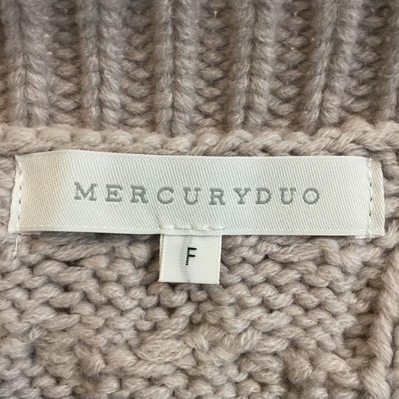 マーキュリーデュオ MERCURYDUO ニット、セーター 長袖 FREE 無地 マルチカラー / マルチカラー / レディース USED 古着 中古 10059401