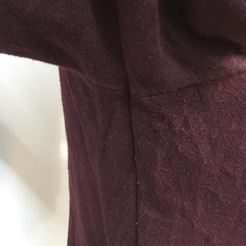 フォーエバー21 FOREVER21 パーカー 長袖 プルジップ ジップアップ S 無地 えんじ / ワインレッド / メンズ USED 古着 中古 10059416