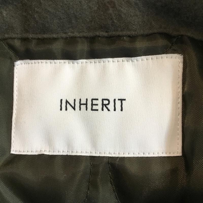 インヘリット INHERIT コート コート一般 16-020-720-3029-4 ミリタリー S 無地 カーキ / カーキ / メンズ USED 古着 中古 10059472