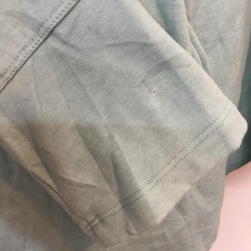 古着 USED パーカー 長袖 プルオーバー フーディー 裏起毛 無地 水色 / ライトブルー / メンズ USED 古着 中古 10059521