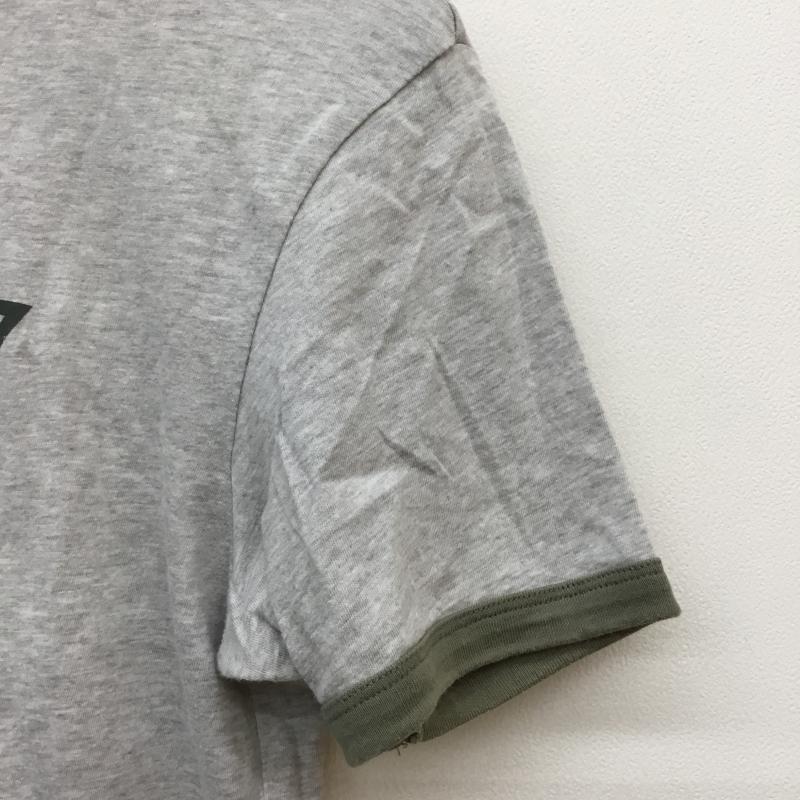 フィフティーファイブディーエスエル 55DSL Tシャツ 半袖 S ロゴ、文字 灰 / グレー / メンズ USED 古着 中古 10059705