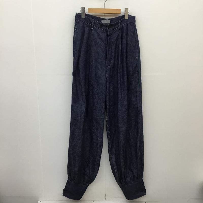 ハザマ ha | za | ma ボトムス ボトムス リネンデニムニッカパンツ 青 / ブルー / メンズ USED 古着 中古 10060005