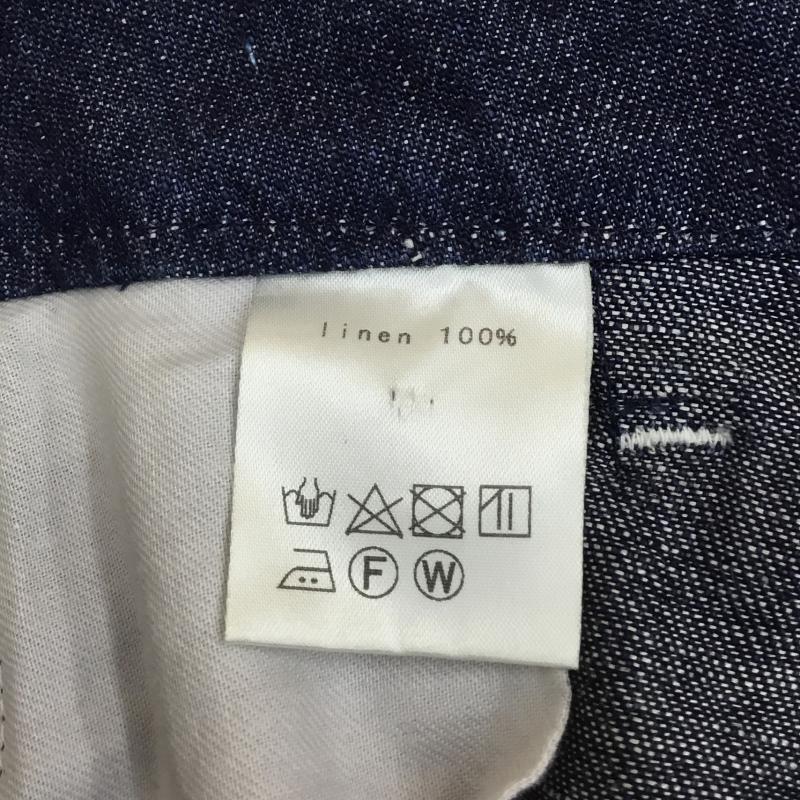 ハザマ ha | za | ma ボトムス ボトムス リネンデニムニッカパンツ 青 / ブルー / メンズ USED 古着 中古 10060005