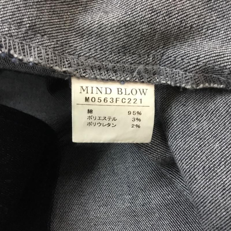 マインドブロウ MIND BLOW コート コート一般 M 無地 インディゴ / インディゴ / メンズ USED 古着 中古 10060522