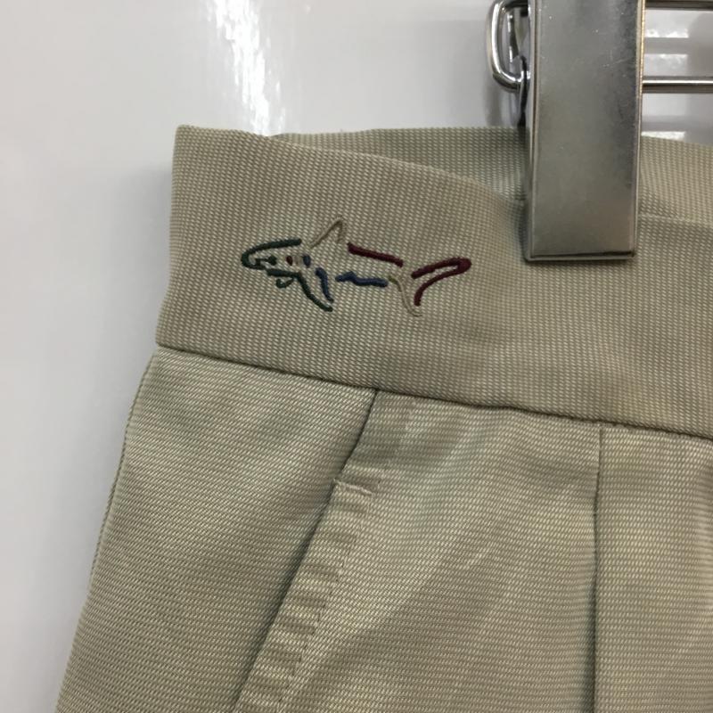 古着 USED パンツ ショートパンツ ハーフパンツ タック 36インチ 無地 ベージュ / ベージュ / メンズ USED 古着 中古 10060529