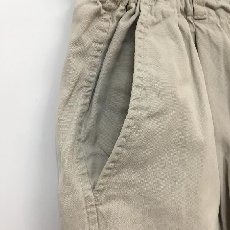 古着 USED パンツ ショートパンツ ハーフパンツ コットン W36 36インチ 無地 ベージュ / ベージュ / メンズ USED 古着 中古 10060530