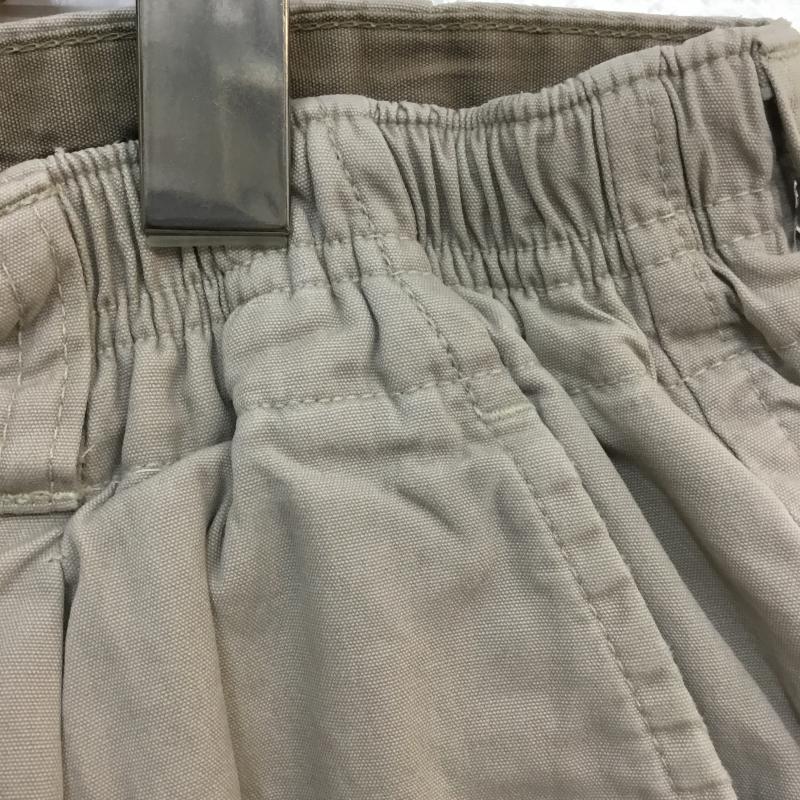 古着 USED パンツ ショートパンツ ハーフパンツ コットン W36 36インチ 無地 ベージュ / ベージュ / メンズ USED 古着 中古 10060530