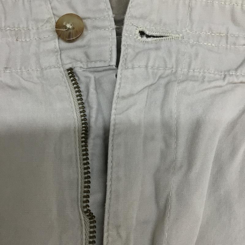 古着 USED パンツ ショートパンツ ハーフパンツ コットン W36 36インチ 無地 ベージュ / ベージュ / メンズ USED 古着 中古 10060530