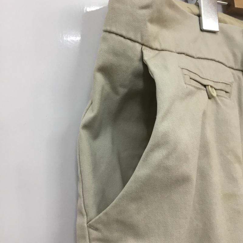 古着 USED パンツ ショートパンツ ハーフパンツ 無地 ベージュ / ベージュ / メンズ USED 古着 中古 10060539