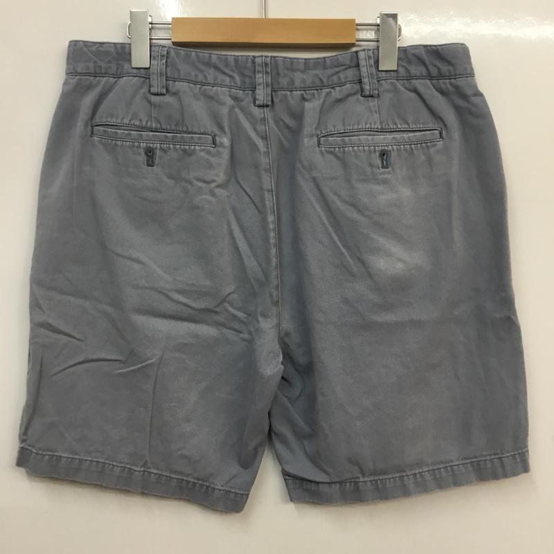 古着 USED パンツ ショートパンツ ハーフパンツ コットン W36 36インチ 無地 水色 / ライトブルー / メンズ USED 古着 中古 10060543