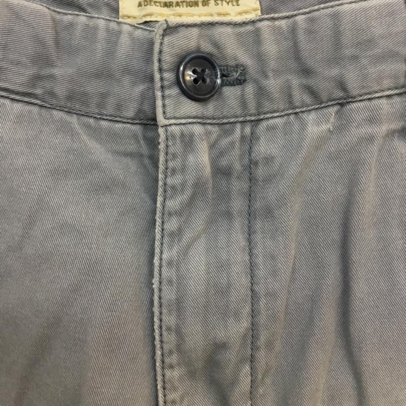 古着 USED パンツ ショートパンツ ハーフパンツ コットン W36 36インチ 無地 水色 / ライトブルー / メンズ USED 古着 中古 10060543